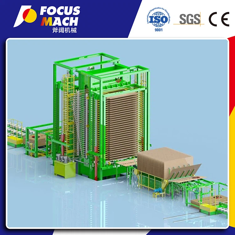 Машина гарячого пресування фанери 500 тонн