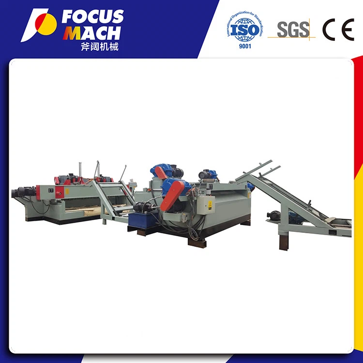 FULLY-AUTOMATIC VENEER PEELING PRODUCTION LINE 2 FULLY-AUTOMATIC VENEER PEELING PRODUCTION LINE 2