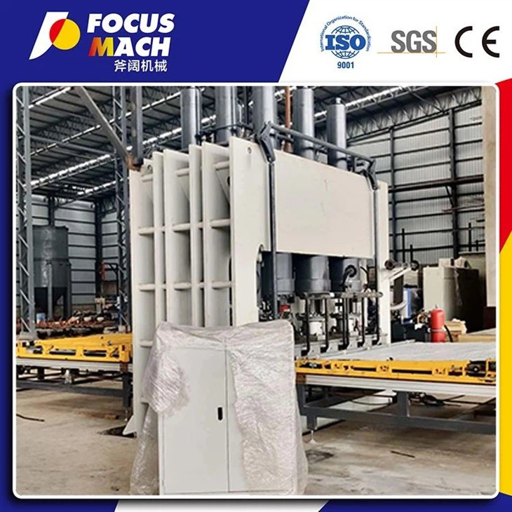 Short Cycle Hot Press Machine For Melamine Laminated Chipboard