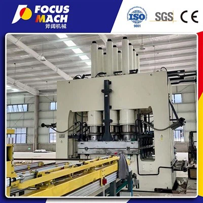 Машина з гарячим пресом короткого циклу для ламінованої меламінової ділянки